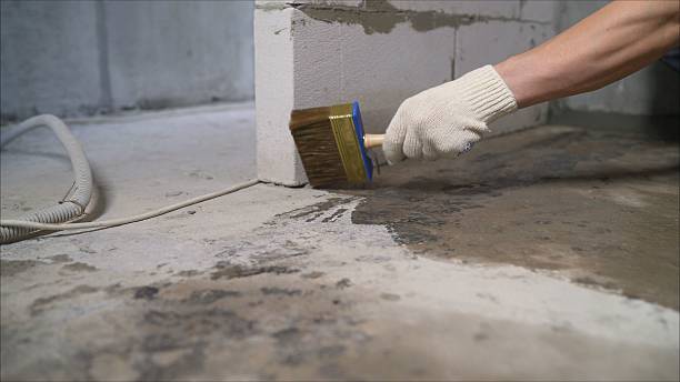 SJ Waterproofing Pros Waterproofing coverage map for Gadsden, AL and surrounding area